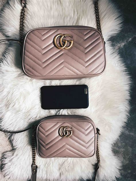 gucci marmont mini size comparison|Gucci Marmont small price.